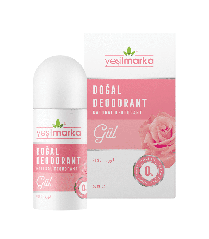 natural roll on deodorant rose