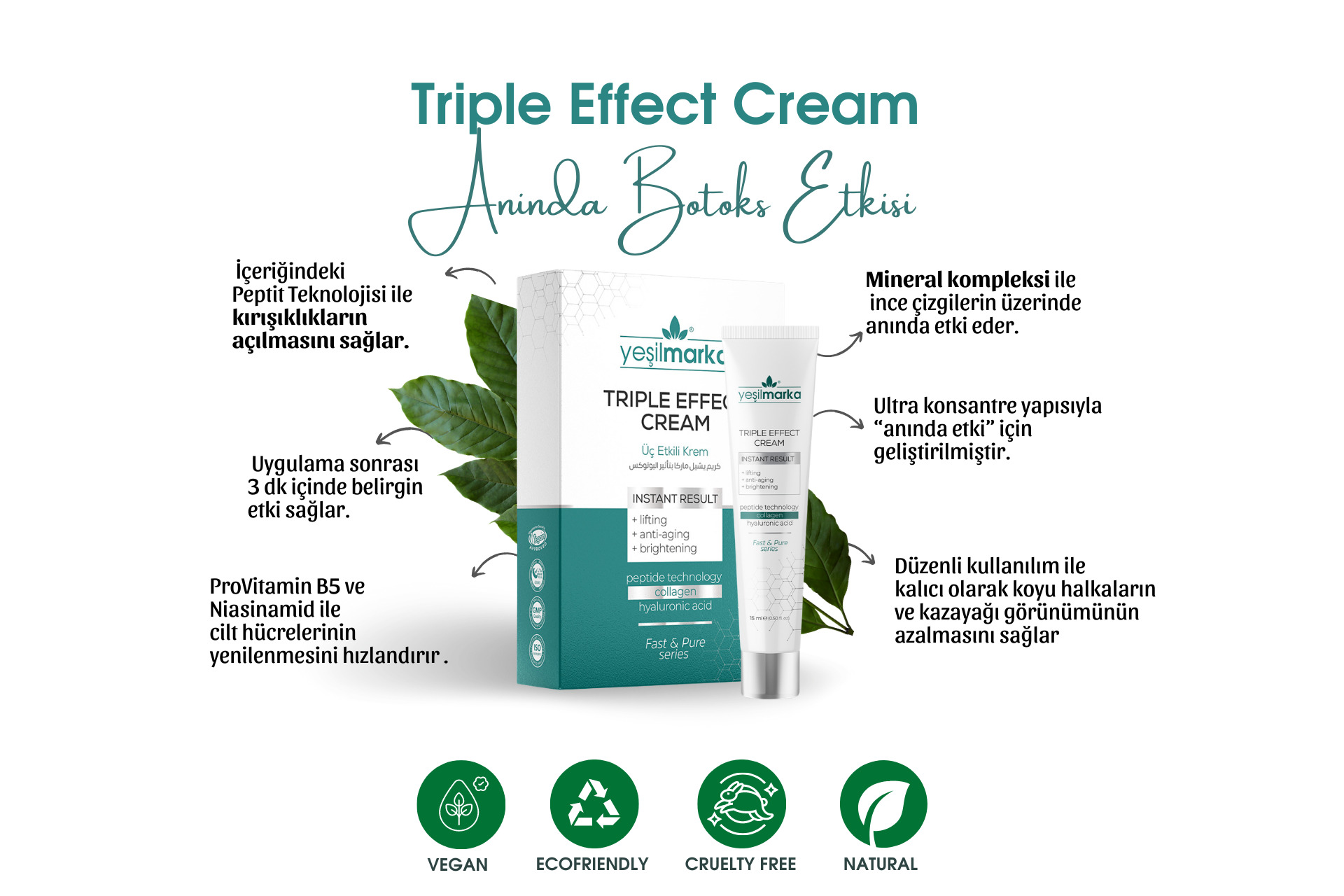 Yeşilmarka Triple Effect Cream